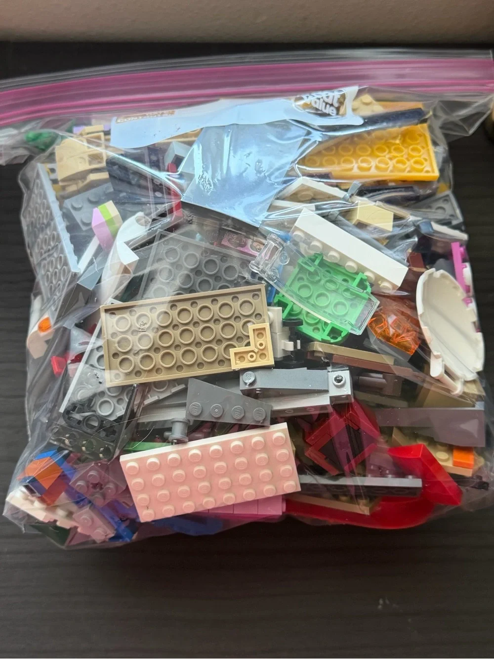 Lot of legos. Two bags. Random pieces